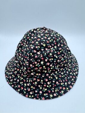 Gucci x Liberty London Floral Bucket Hat Black Multicolor Size L 58cm